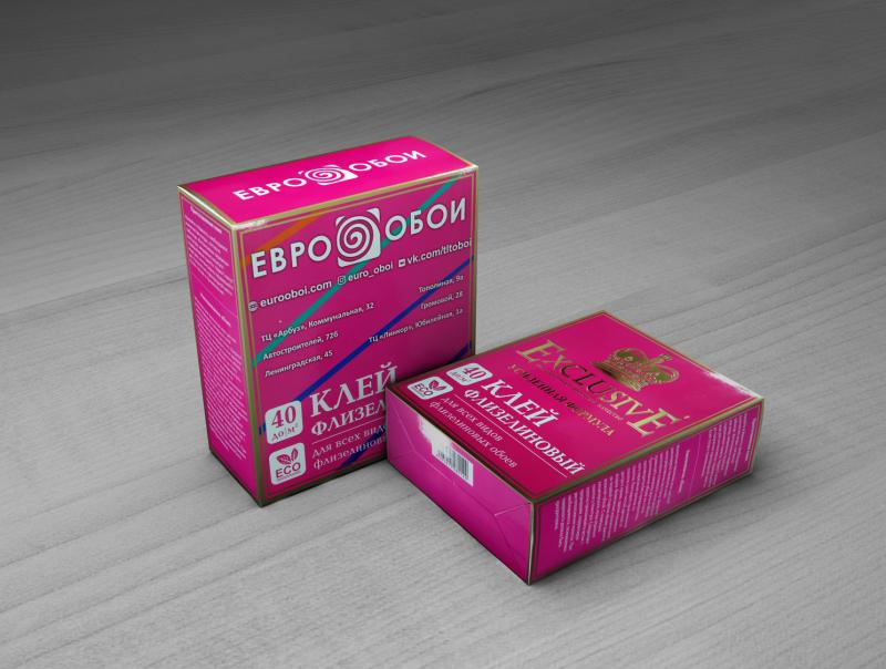 Новый обойный клей ЕвроОбои от бренда Exclusive