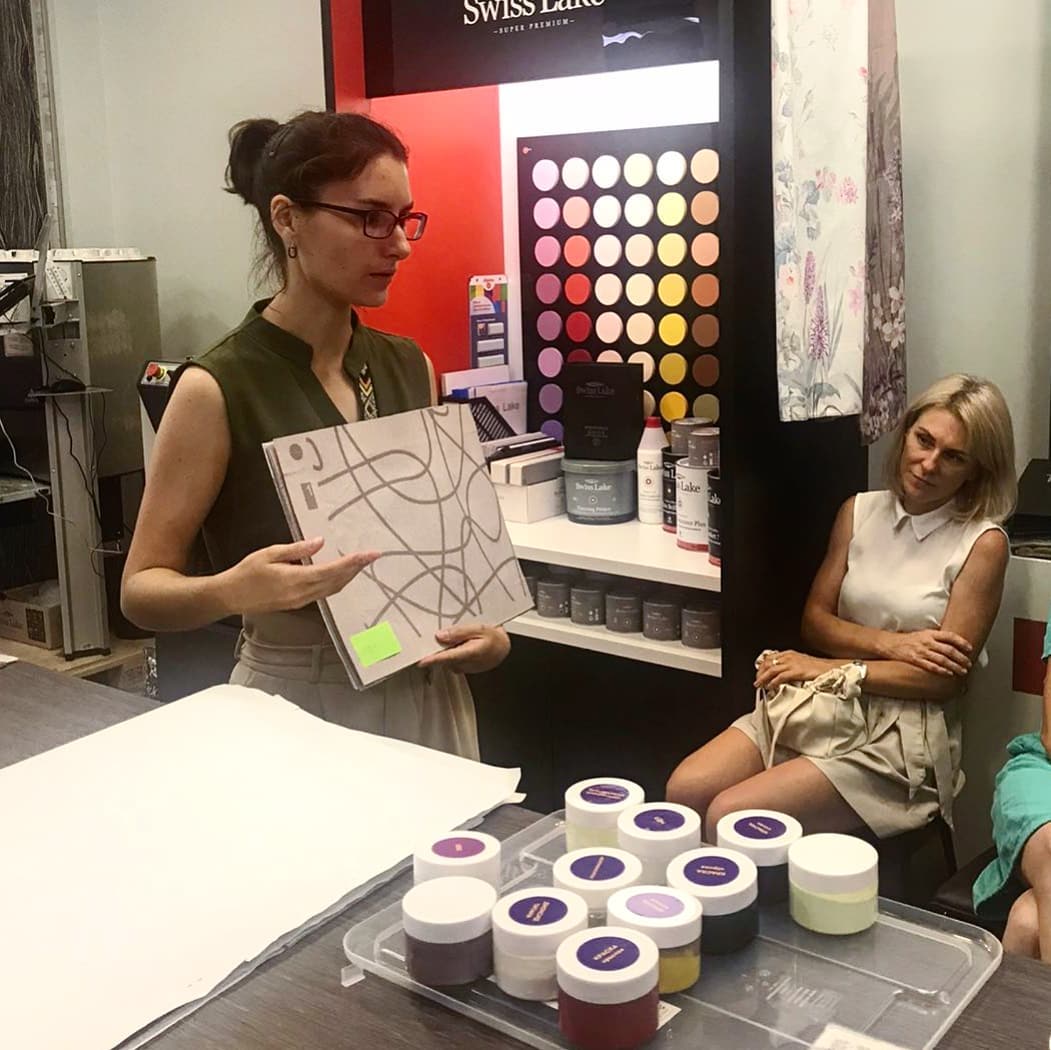 Семинар от фабрики "Палитра"