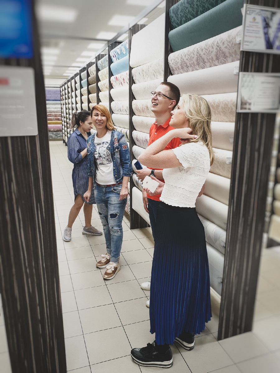 Представители бельгийской фабрики Grandeco у нас в гостях