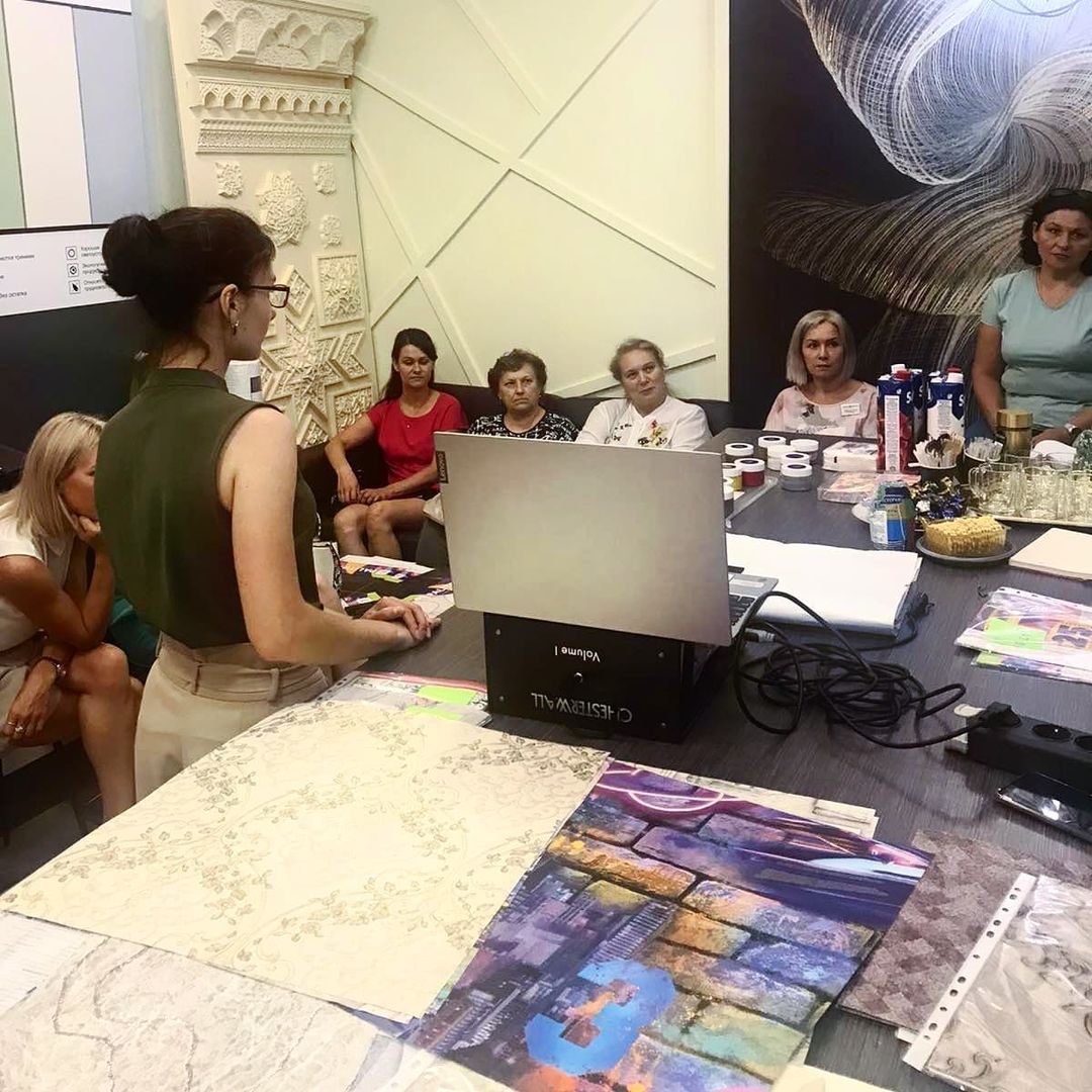 Семинар от фабрики "Палитра"