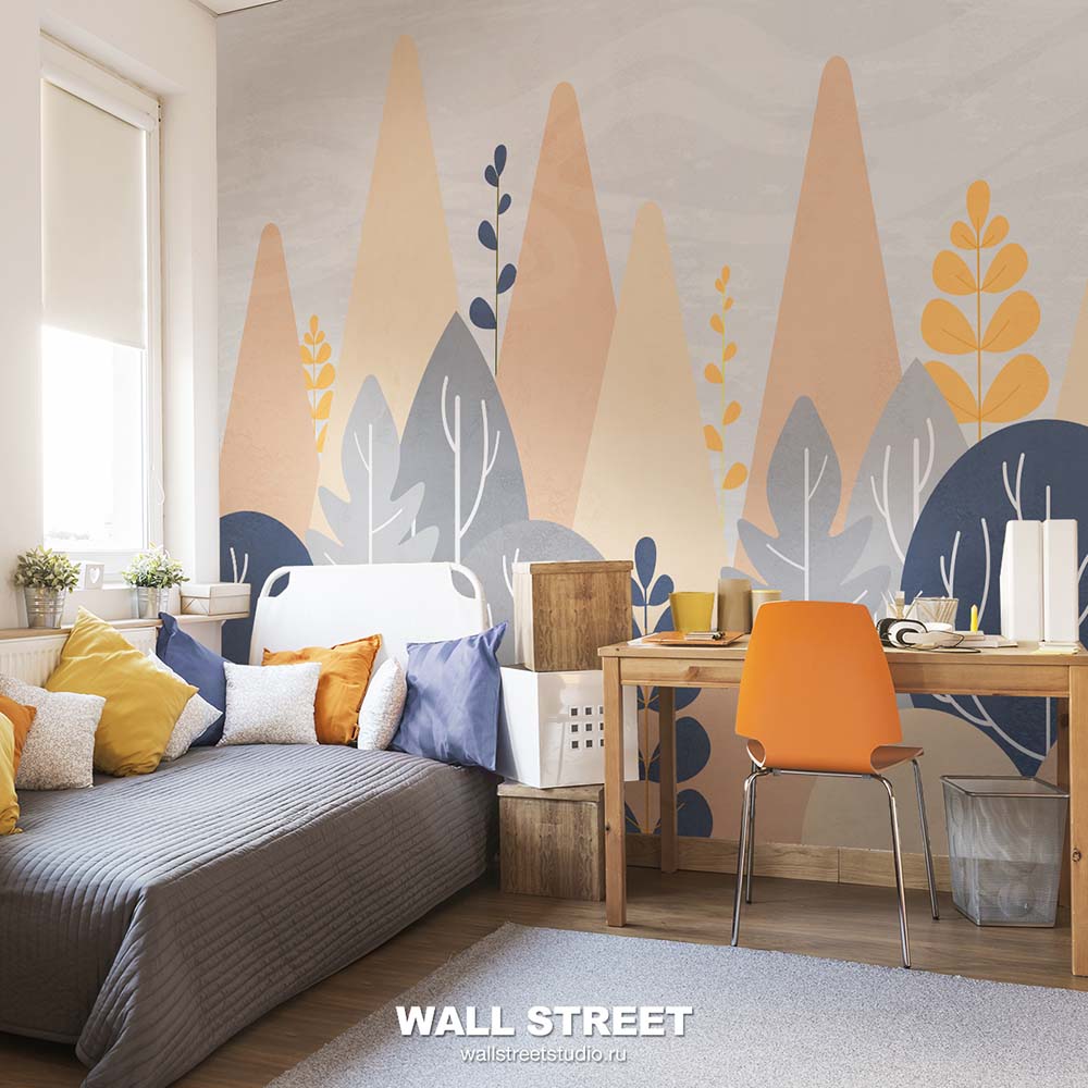 Детские фотообои и фрески из коллекции «BIG LITTLE» Wall Street!