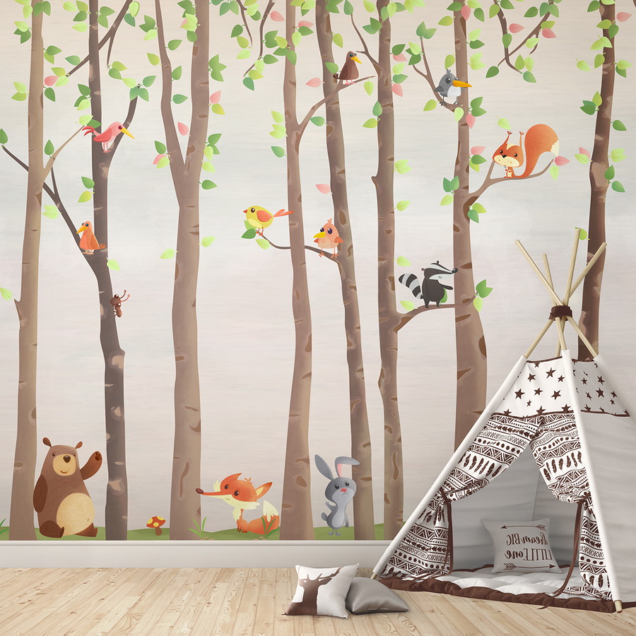 Новая коллекция детских дизайнерских фресок «СКАЗКИ AFFRESCO»