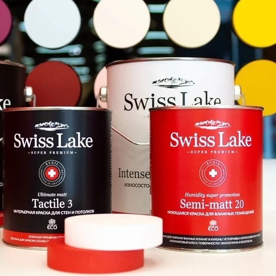 Премиальные краски Swiss Lake