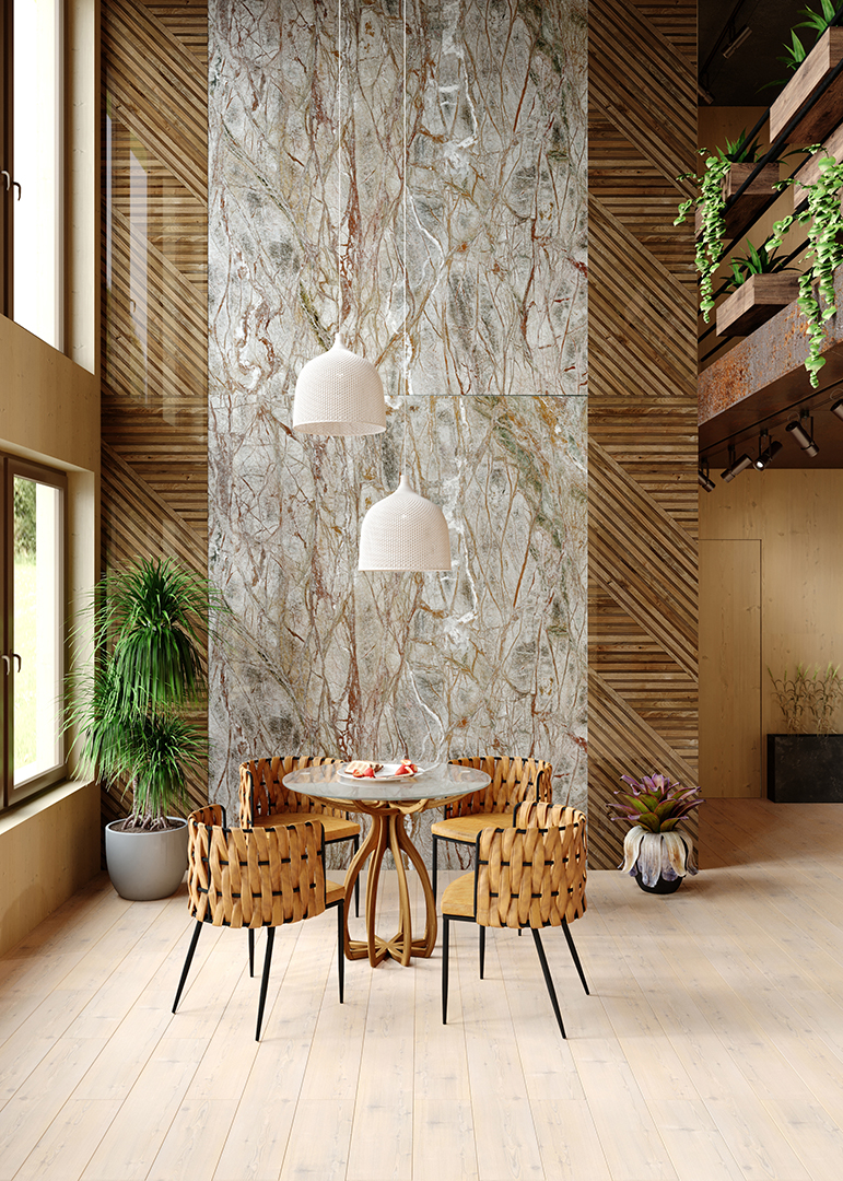 Интерьерные панели AlumoArt доступны к заказу в салонах "Евро обои"!