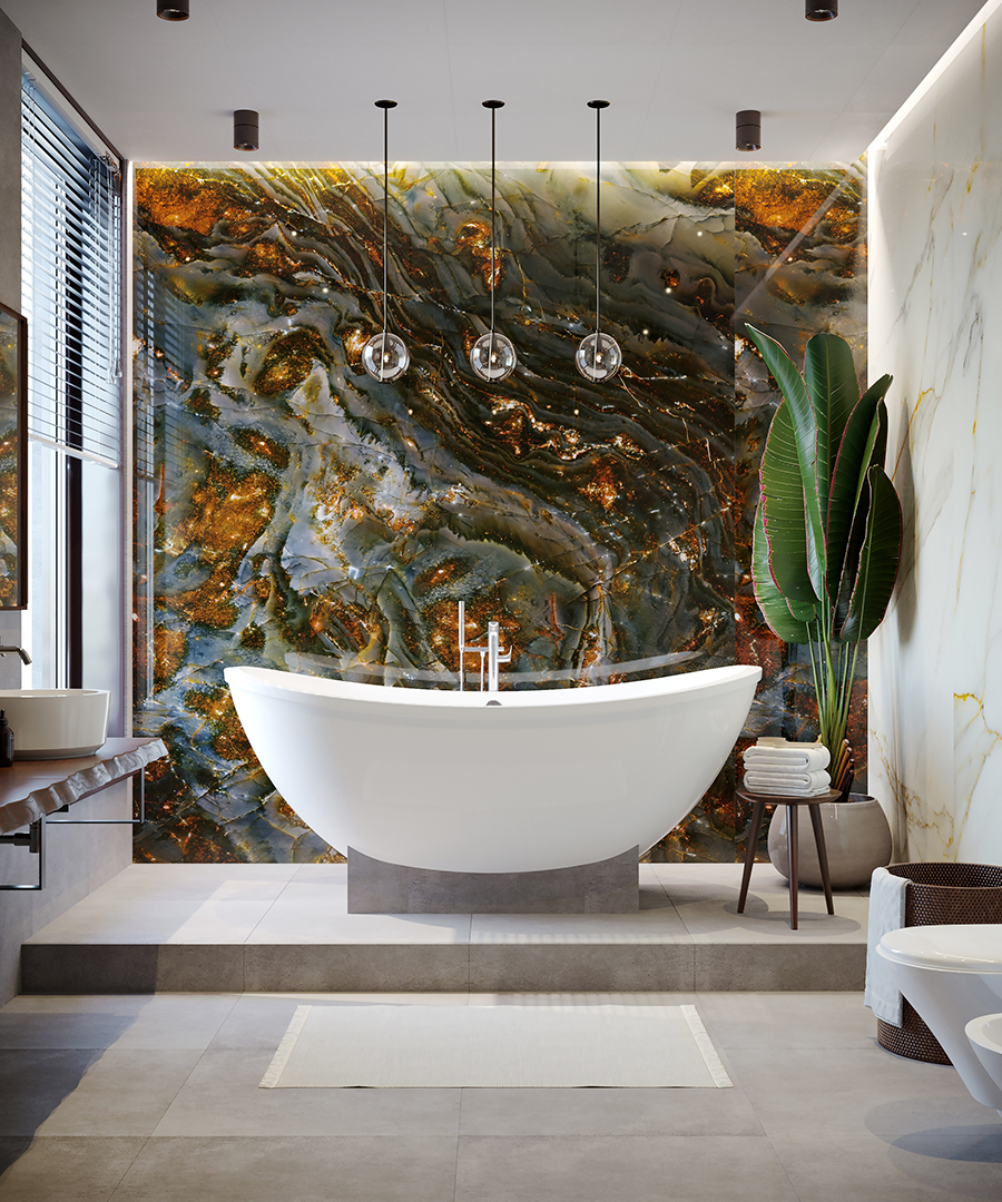 Интерьерные панели AlumoArt доступны к заказу в салонах "Евро обои"!