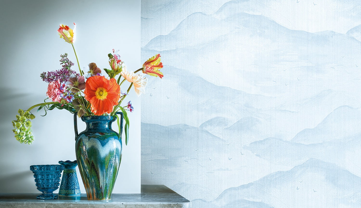 Коллекция экологически чистых флизелиновых обоев "Ambient II" от Milassa (Россия) 