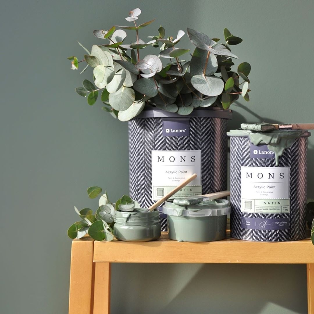 Новые оттенки краски Mons Interior из палитры "Времена года"