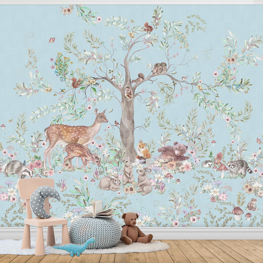 Новая коллекция детских дизайнерских фресок «СКАЗКИ AFFRESCO»