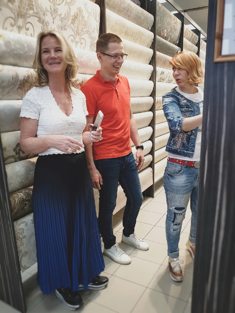 Представители бельгийской фабрики Grandeco у нас в гостях