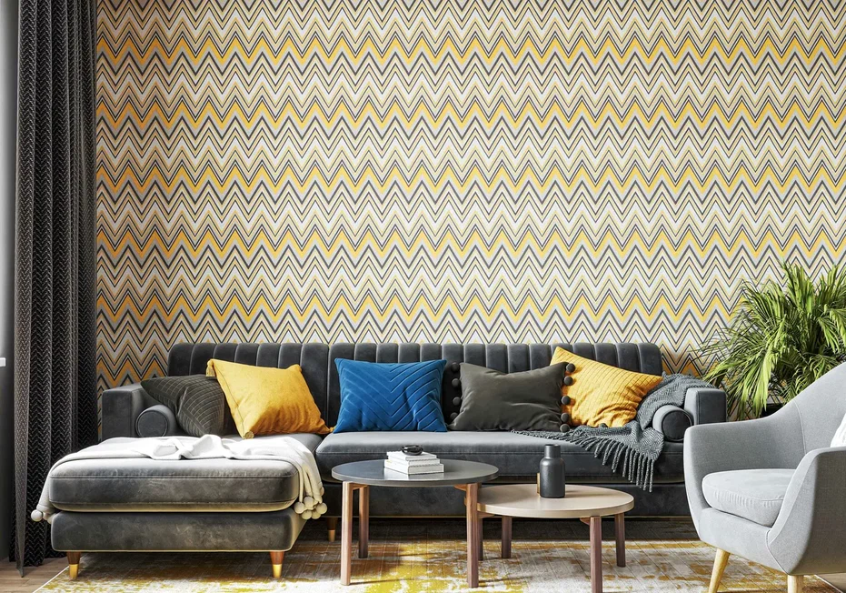 Коллекция обоев Chevronis от фабрики Палитра(Россия)