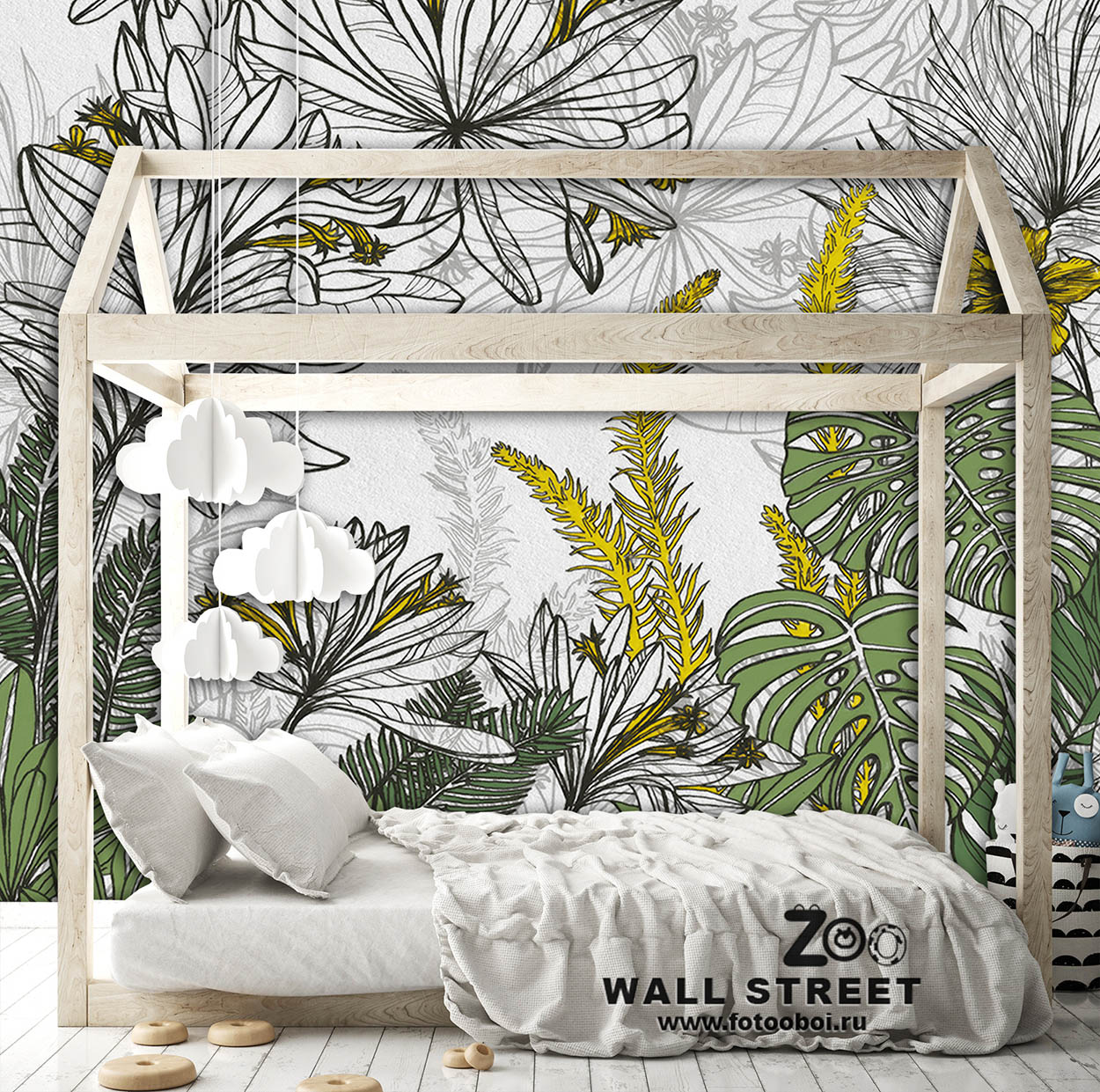 Фотообои и фрески из коллекции «ZOO» Wall Street!