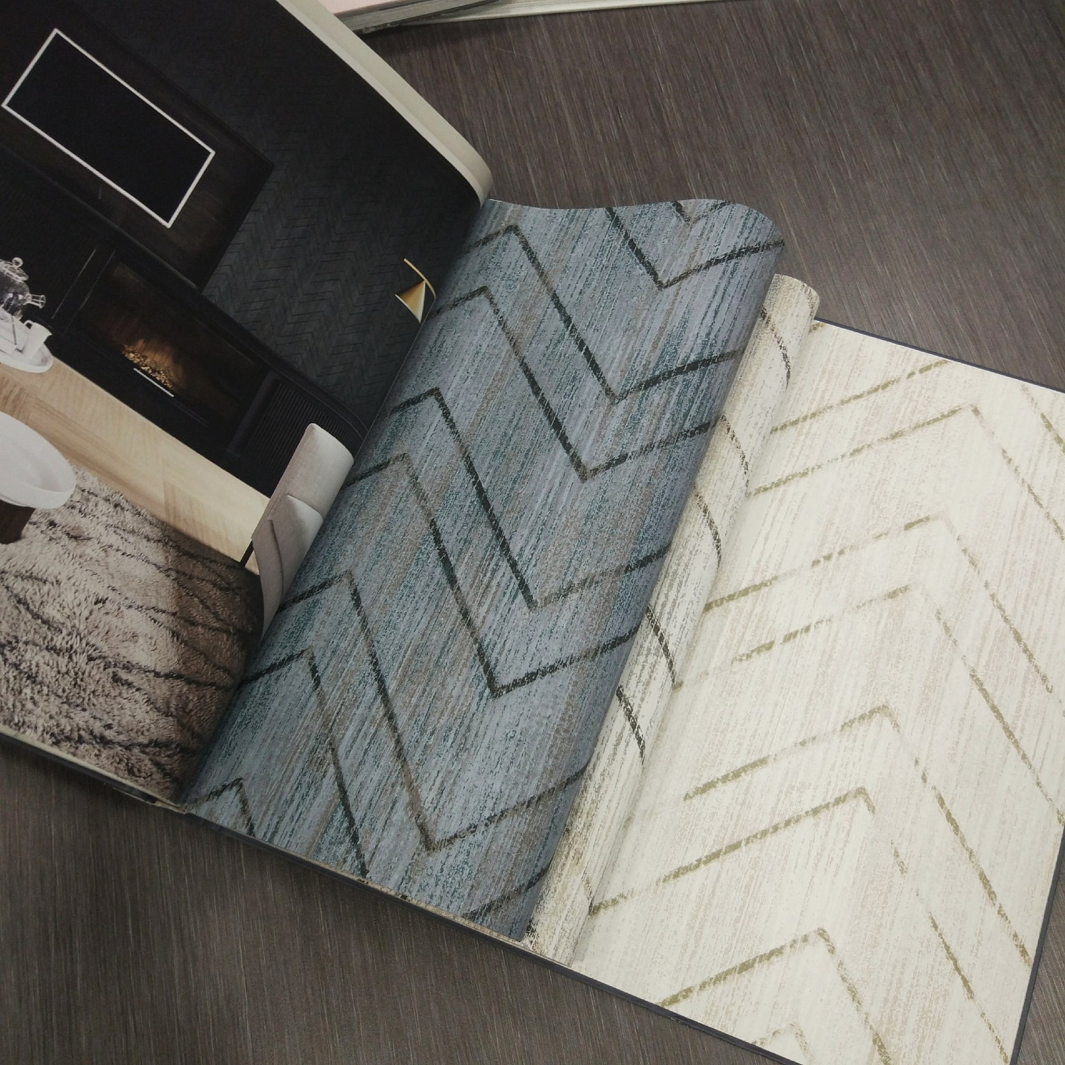 Подборка обоев с шевроном