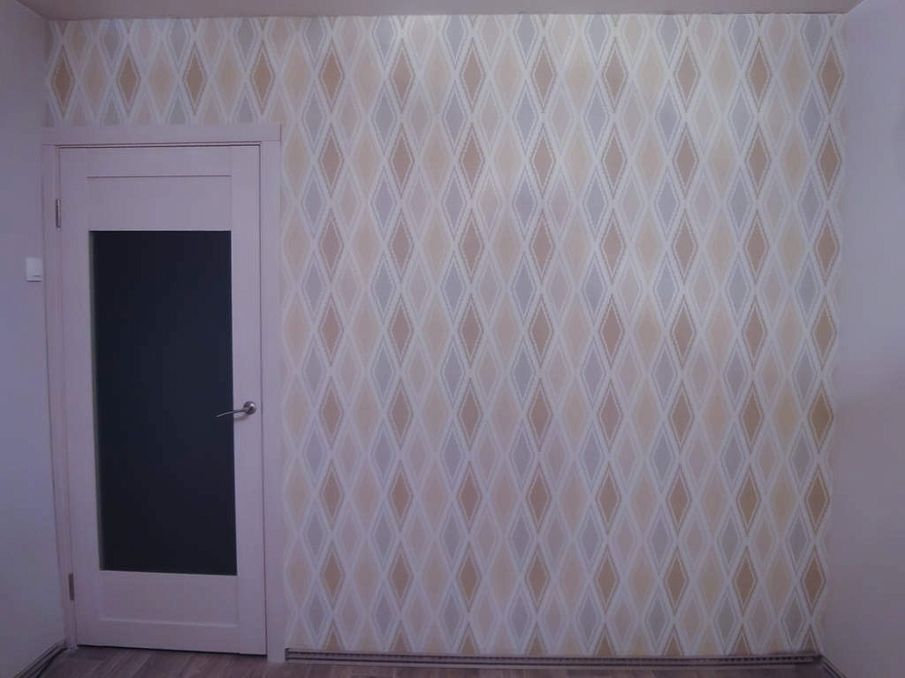 Поклейка обоев