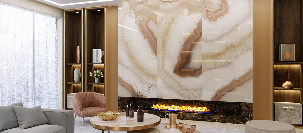 Интерьерные панели AlumoArt доступны к заказу в салонах "Евро обои"!