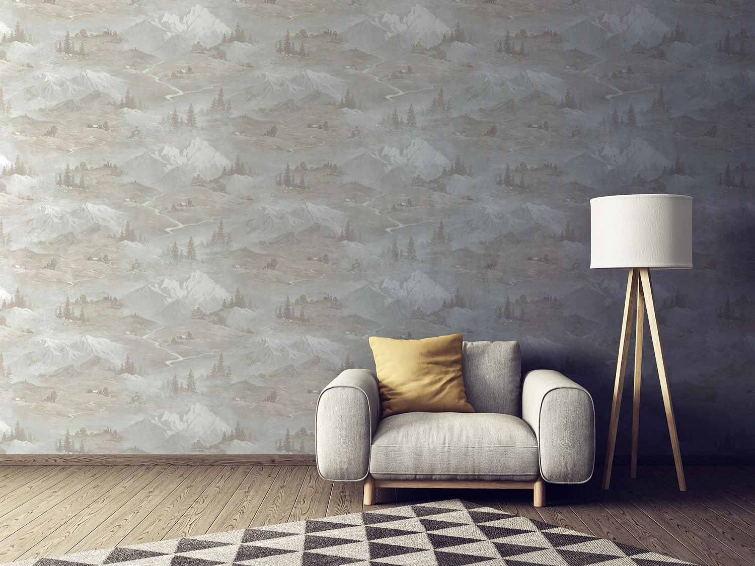 Коллекция "Горы" от фабрики АРТ (Россия) и компании МИР