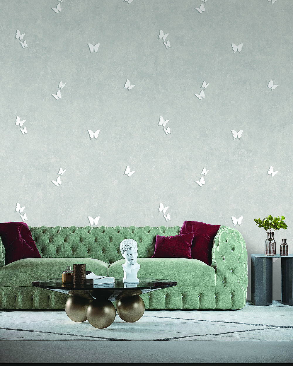 Коллекция обоев Bigi от бренда Bernardo Bartalucci