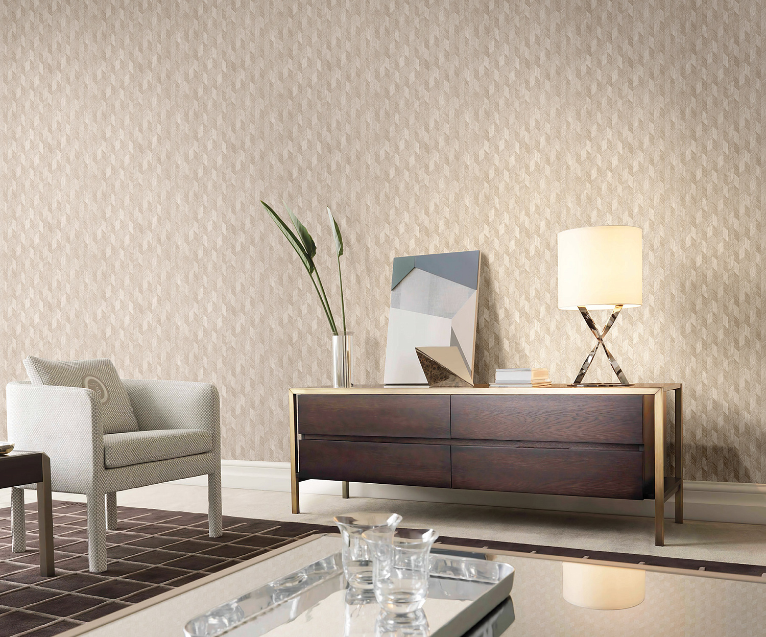 Новая коллекция TRUSSARDI HOME №5 доступна к заказу в салонах "Евро обои"