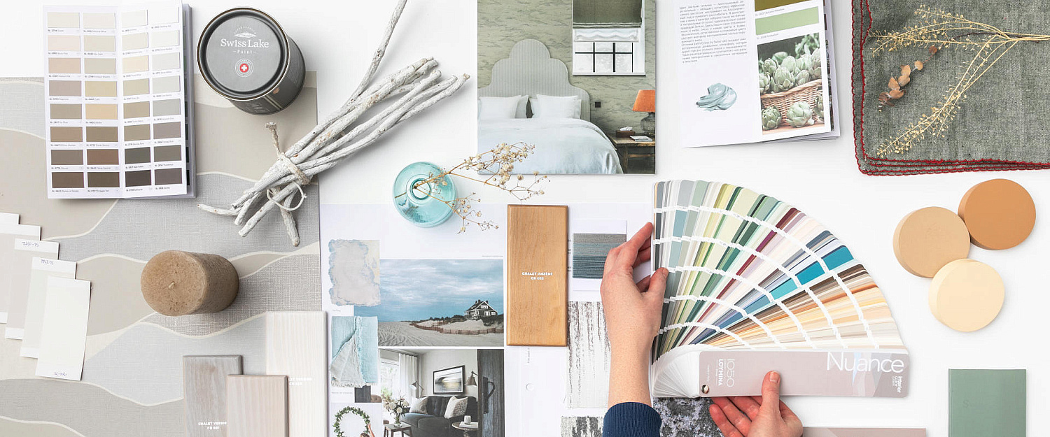 Краска интерьерная  Swiss Lake