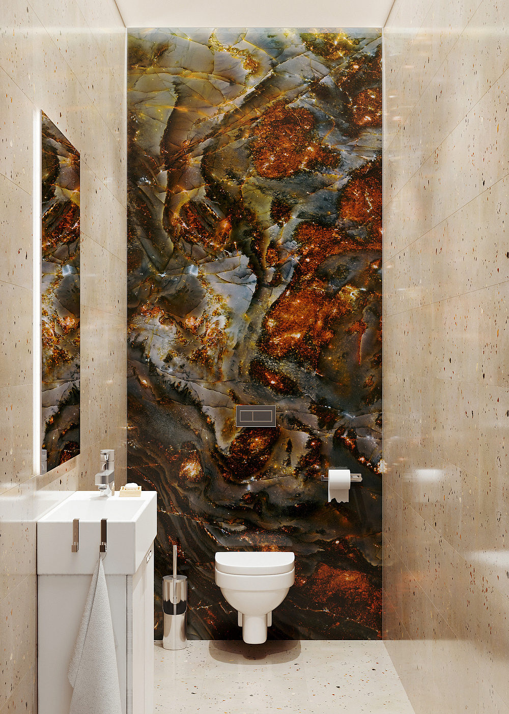 Интерьерные панели AlumoArt доступны к заказу в салонах "Евро обои"!