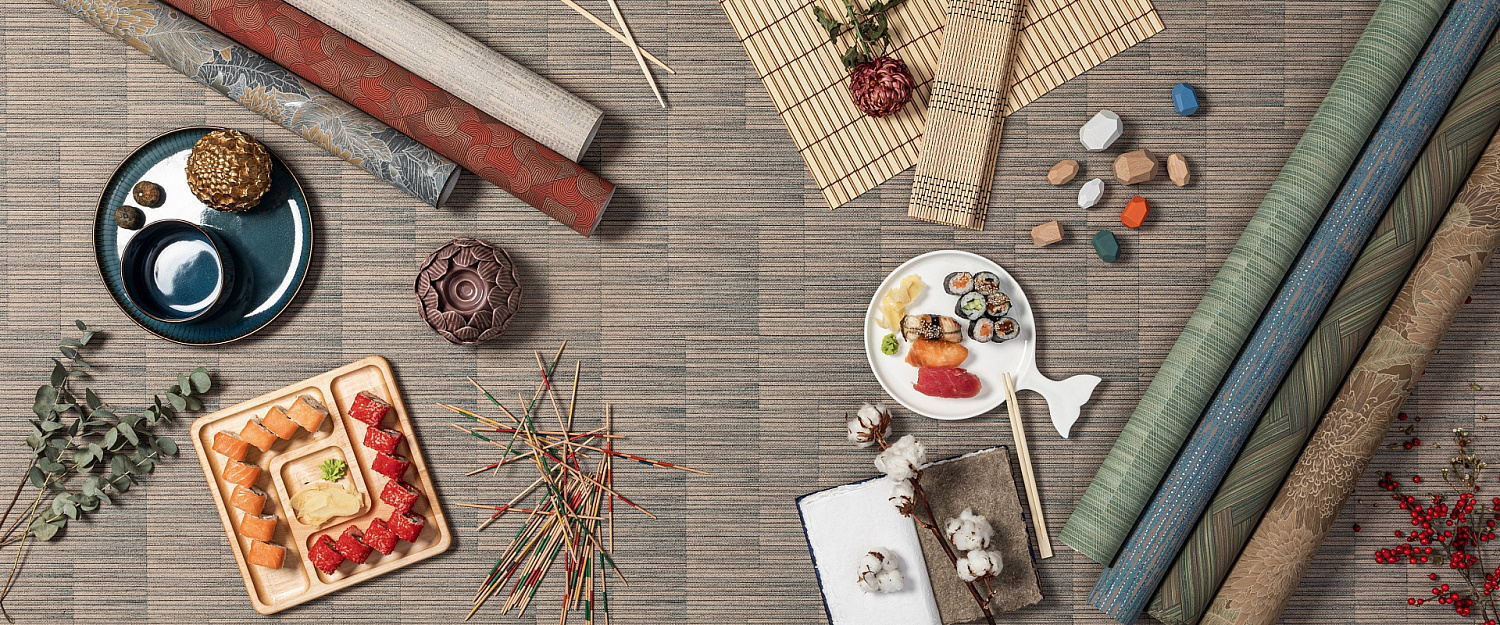 Коллекция обоев «Микадо» от Milassa 